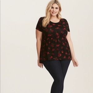Torrid Babydoll Top
